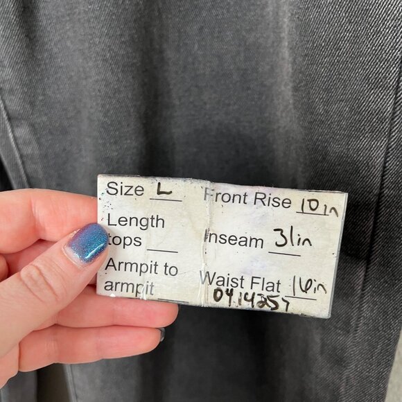 Edikted Black Bow Pocket Relaxed Cotton Denim Jeans size Large - Picture 11 of 12